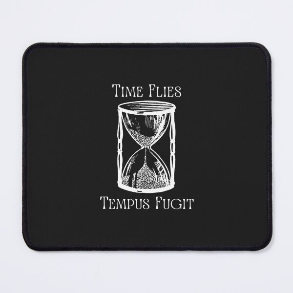 Item preview, Tempus Fugit Hourglass | Dark Academia Time Flies Stoic Latin Quote designed and sold by VENOHA.