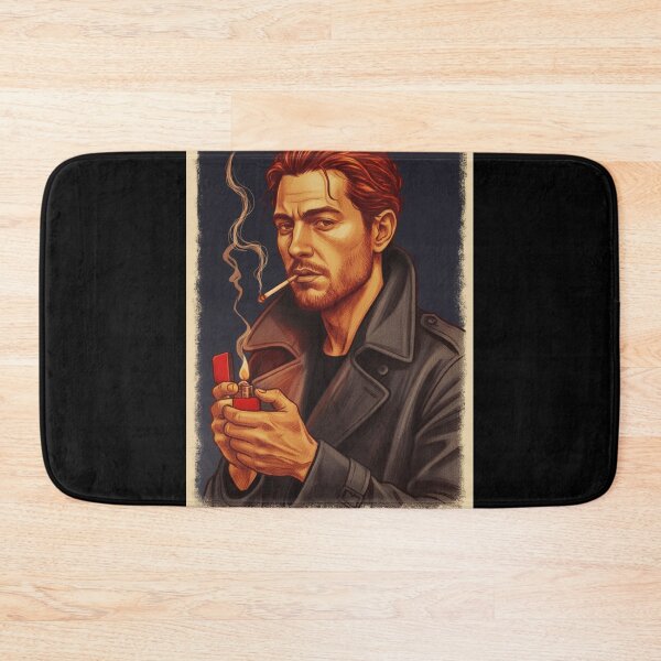 Item preview, URBAN NOIR - The Smuggler - Vintage Portrait Art designed and sold by Urban-InkStudio.