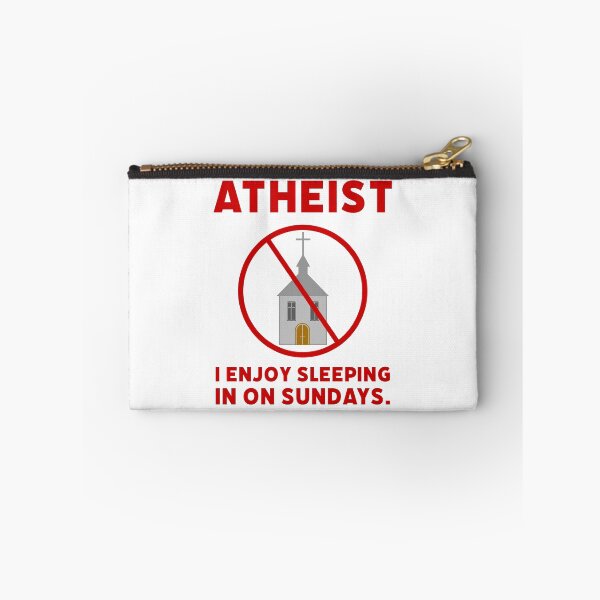 Item preview, Atheist I enjoy sleeping in on Sundays.  designed and sold by Rachel the Artist .