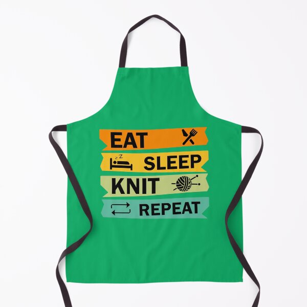 Item preview, Eat Sleep Knit Repeat. Knitter's Gift. Knitter's Quote.  Knitting Quote. designed and sold by DesignHouse07.