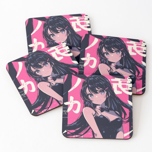 Item preview, Bunny Girl Mai Cute Neon Poster  designed and sold by AnimeArsenalPrints.