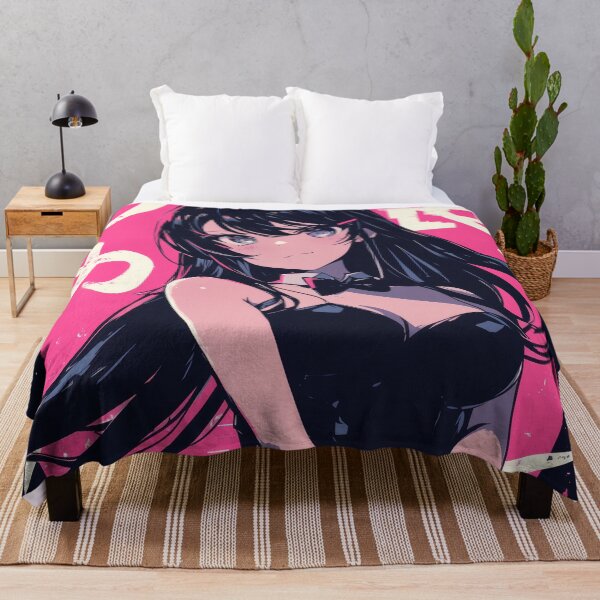 Item preview, Bunny Girl Mai Cute Neon Poster designed and sold by AnimeArsenalPrints.