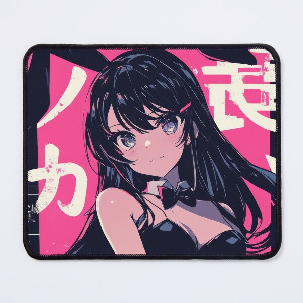 Item preview, Bunny Girl Mai Cute Neon Poster  designed and sold by AnimeArsenalPrints.