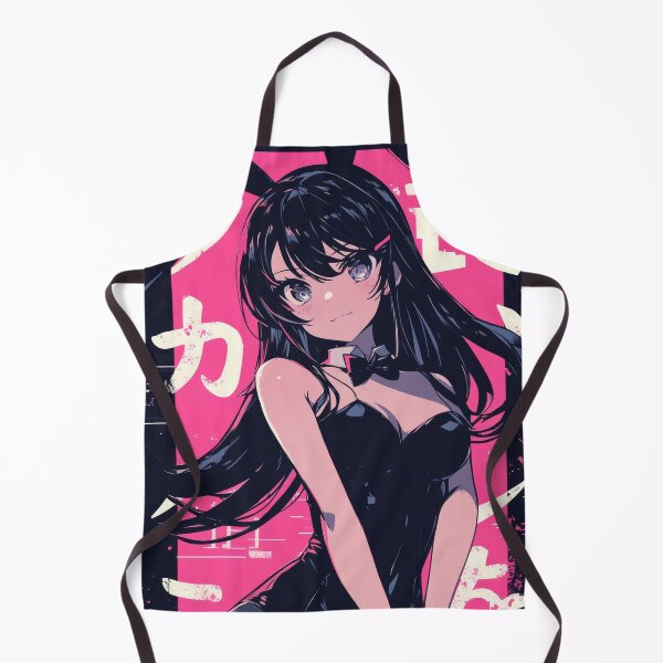 Item preview, Bunny Girl Mai Cute Neon Poster designed and sold by AnimeArsenalPrints.