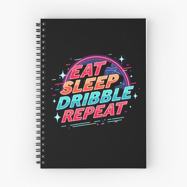 Item preview, Multi Colored Funny Soccer Eat Sleep Dribble Repeat Meme designed and sold by MimsTees.