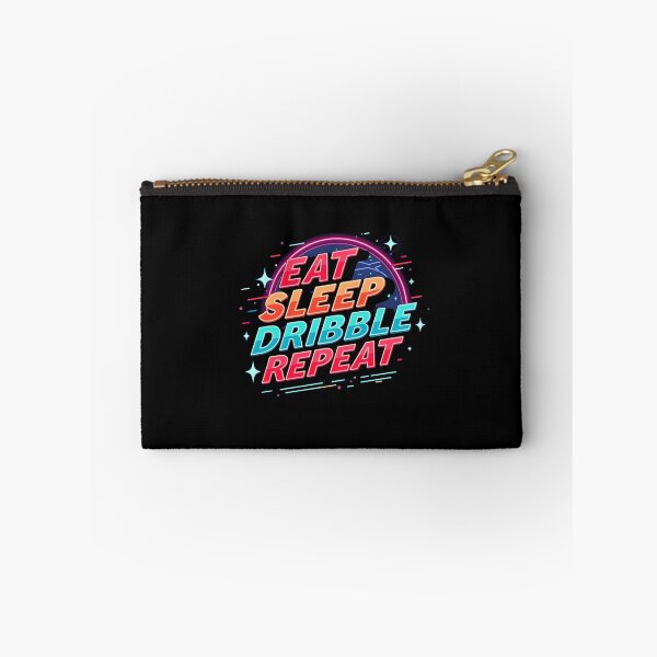 Item preview, Multi Colored Funny Soccer Eat Sleep Dribble Repeat Meme designed and sold by MimsTees.