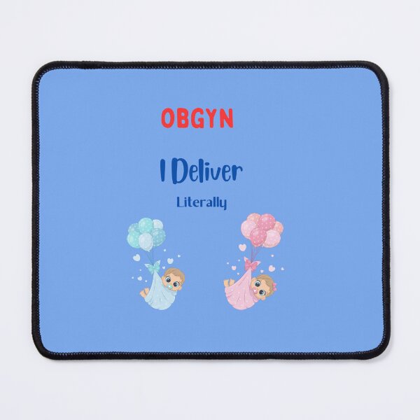 Item preview, OBGYN – I Deliver Literally (Baby Balloons Edition) designed and sold by LynnLLewis.