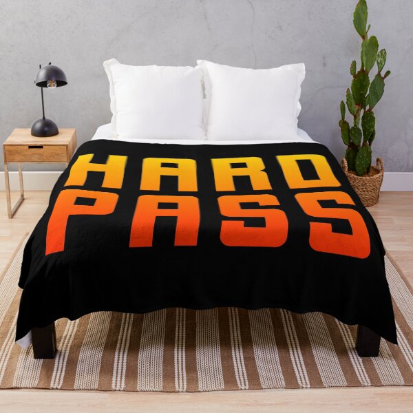 Item preview, Hard Pass, Hot Orange Funny Quotes  designed and sold by Memes N Lore .