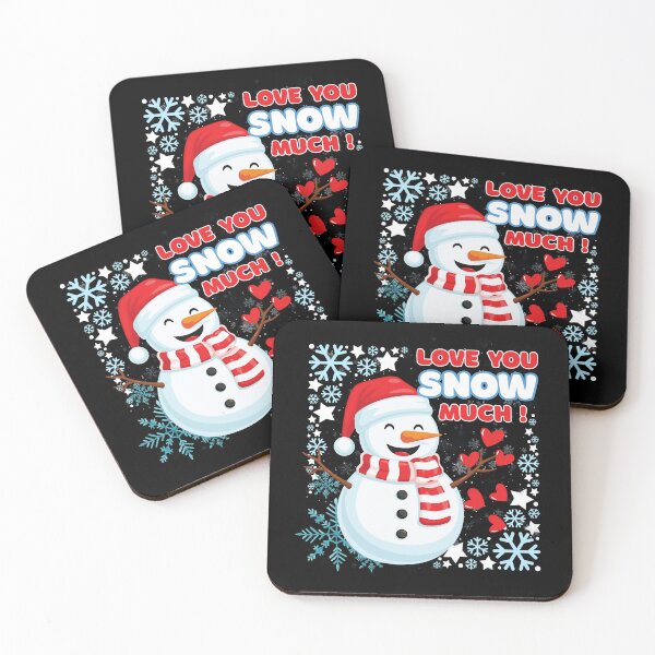 Item preview, Love You Snow Much Valentine designed and sold by Life Is Beautiful.