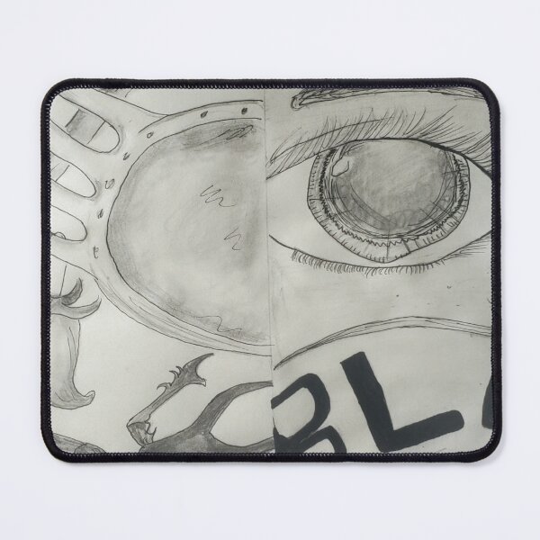 Item preview, Luna Lovegood eye and glasses fan art /hand drawn sketch designed and sold by Zoe Gillentine.