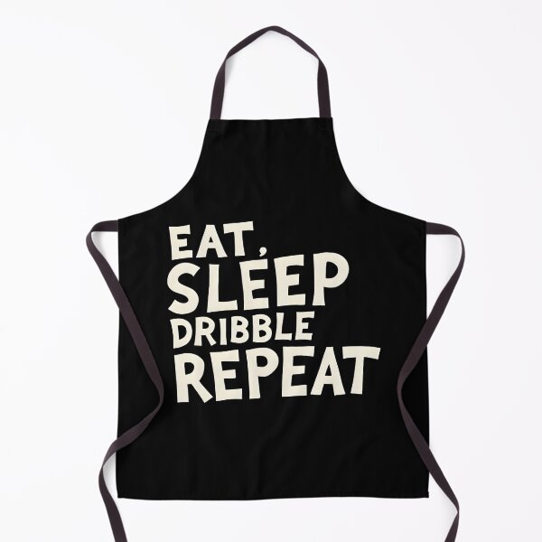 Item preview, Funny Soccer Eat Sleep Dribble Repeat Text Design designed and sold by MimsTees.