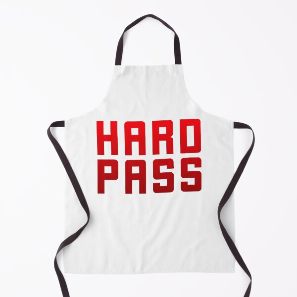Item preview, Hard Pass, Red Funny Quotes designed and sold by Memes N Lore .