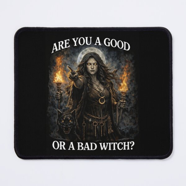 Item preview, SVT Are You a Good Witch or a Bad Witch? – Midnight Familiar Witchcraft Design designed and sold by SEVERTREND APPAREL .