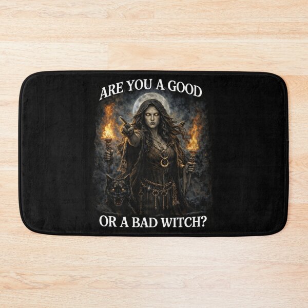 Item preview, SVT Are You a Good Witch or a Bad Witch? – Midnight Familiar Witchcraft Design designed and sold by SEVERTREND APPAREL .