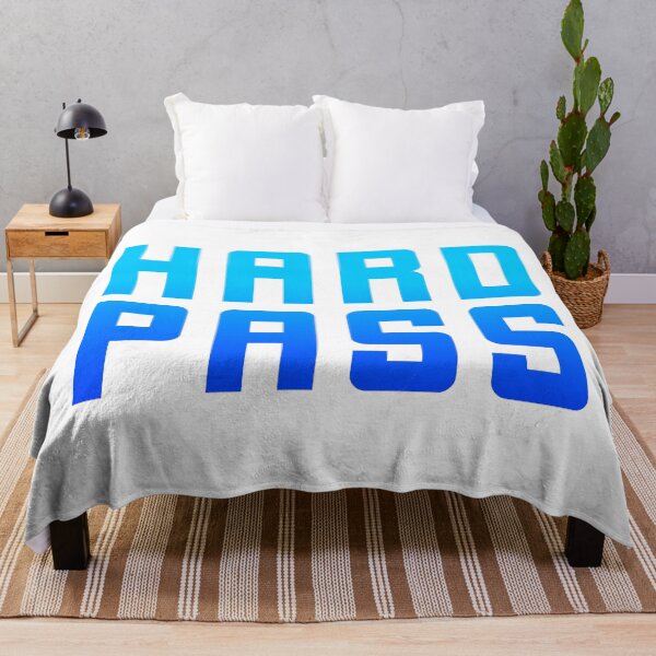 Item preview, Hard Pass, Blue Funny Quotes  designed and sold by Memes N Lore .