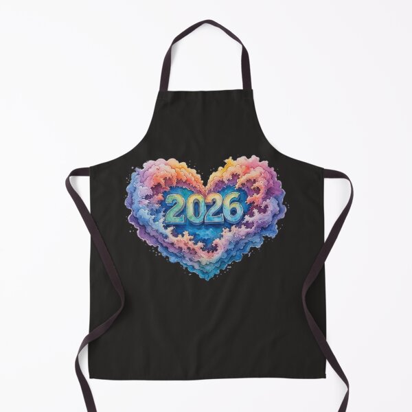 Item preview, Aquarela 2026 Heart of Waves designed and sold by shopbitstockgp.