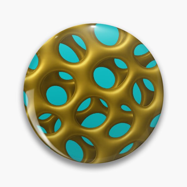 Item preview, Golden Abstract Foam Texture – Metallic Porous Pattern, Organic Bubble Network, 3D Gold Mesh Design, Sci-Fi Futuristic Surface Art designed and sold by AnTartstudios.