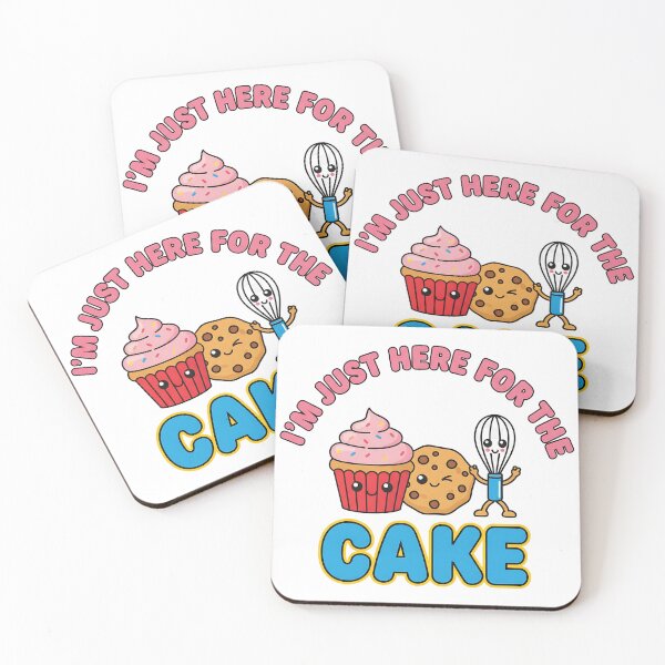Item preview, Funny Baking Shirt – I’m Just Here for the Cake designed and sold by Muzgle.