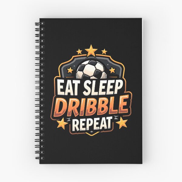 Item preview, Funny Soccer Eat Sleep Dribble Repeat Meme designed and sold by MimsTees.