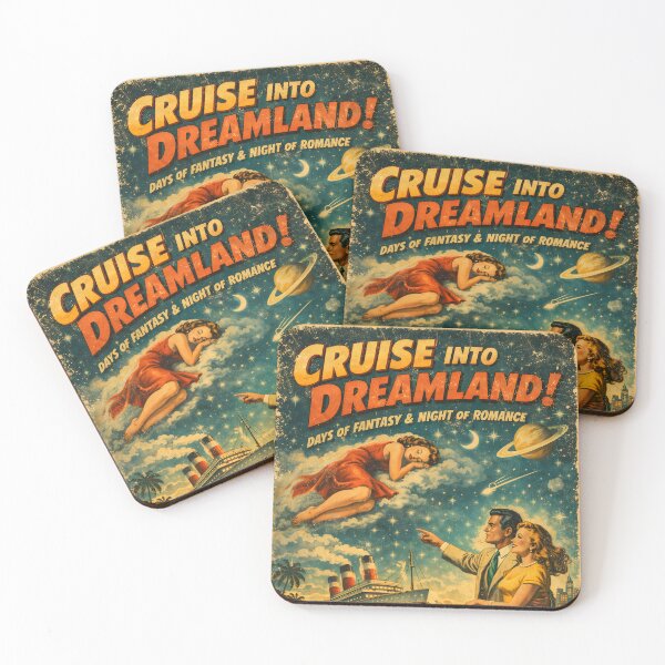 Item preview, Cruise Into Dreamland designed and sold by Gravosaurus Rex.
