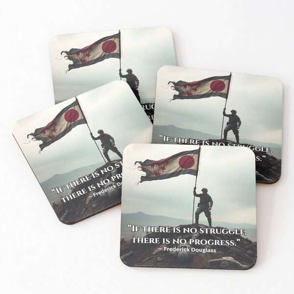 Item preview, “If there is no struggle, there is no progress.” designed and sold by ArtOfWarTshirts.