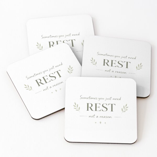Item preview, Gentle Reminder to Rest designed and sold by cosmiccircles01.