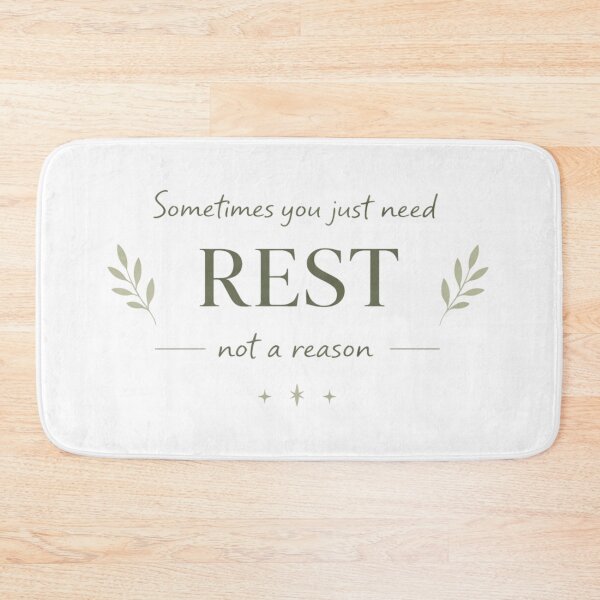 Item preview, Gentle Reminder to Rest designed and sold by cosmiccircles01.