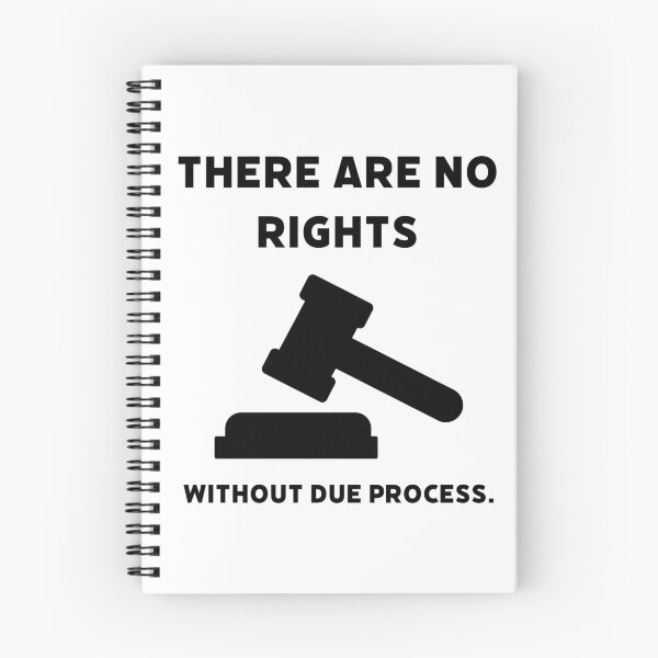 Item preview, There are no rights without due process  designed and sold by Rachel the Artist .