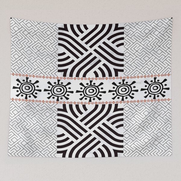 Item preview, Sun Rhythm | Afro-Bohemian Pattern designed and sold by UBU-space.