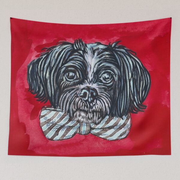 Item preview, Shih Tzu in a Bow Tie designed and sold by RaLiz.