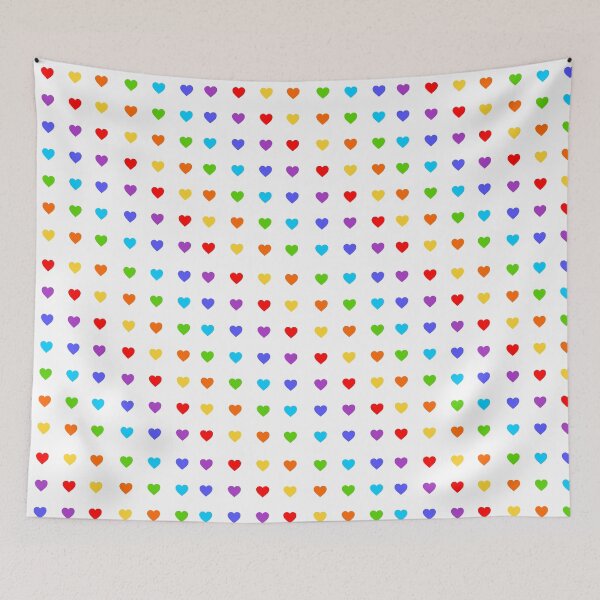 Item preview, Assorted Candy Hearts Pattern designed and sold by WayOutWorks.