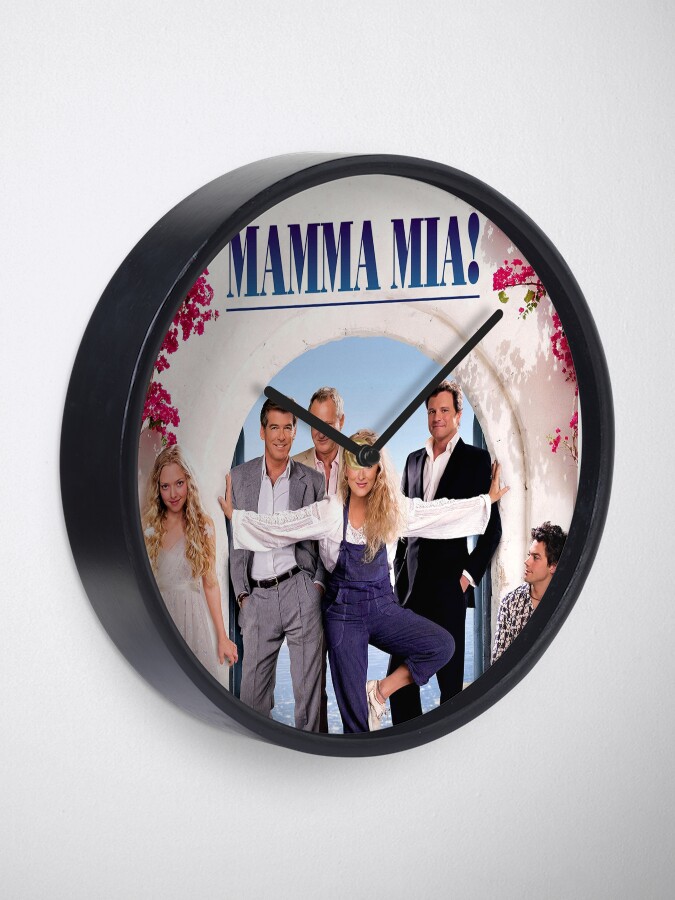 Alternate view of Mamma mia Clock