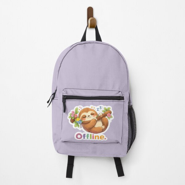 Item preview, Offline Sloth Cozy Digital Detox designed and sold by Still Breathing Studio.