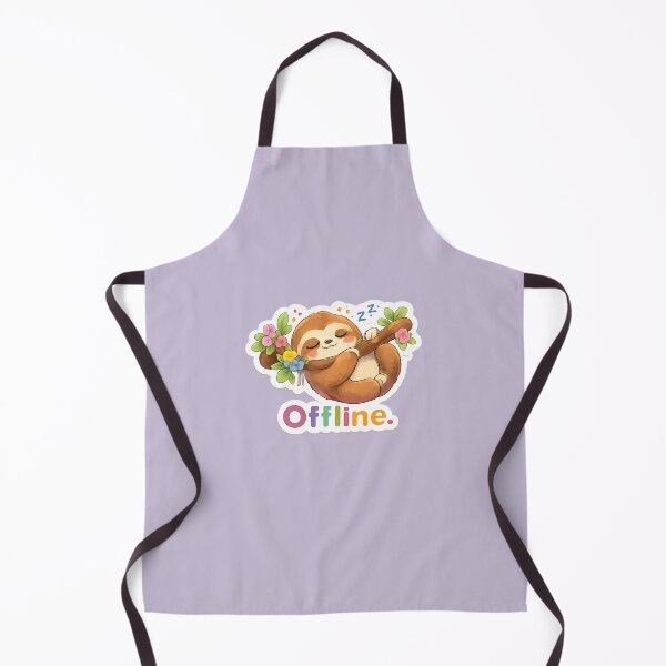 Item preview, Offline Sloth Cozy Digital Detox designed and sold by Still Breathing Studio.