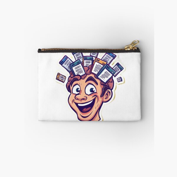Item preview, The Ultimate Multitasker Funny Sticker designed and sold by armandesign12.