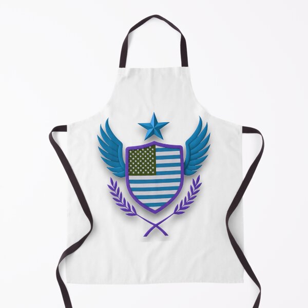 Item preview, USA FLAG Patriotic Shield with Blue Wings and Star designed and sold by blacK1982White.