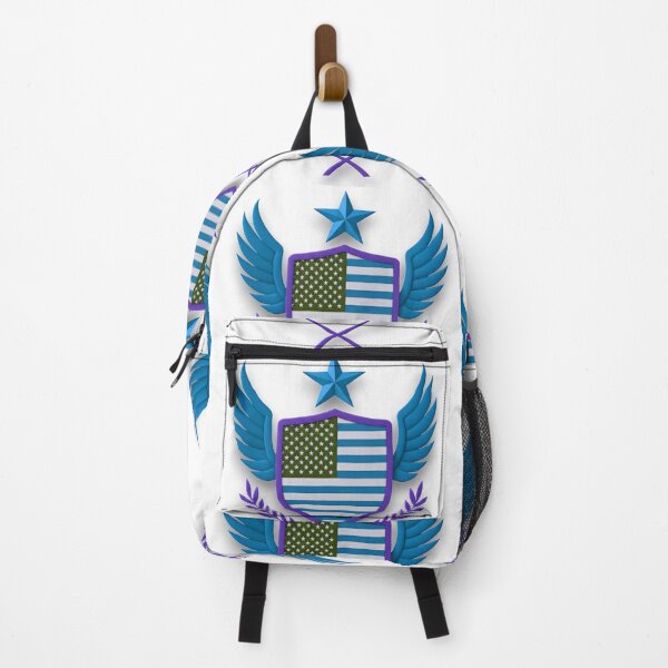 Item preview, USA FLAG Patriotic Shield with Blue Wings and Star designed and sold by blacK1982White.