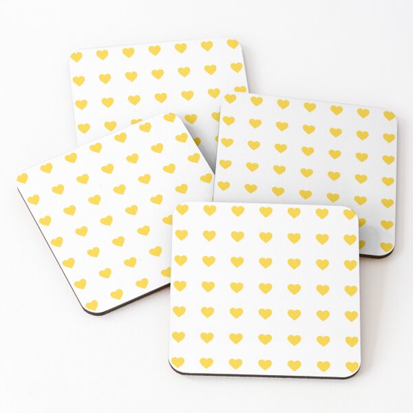 Item preview, Yellow - Sweet Candy Hearts designed and sold by WayOutWorks.