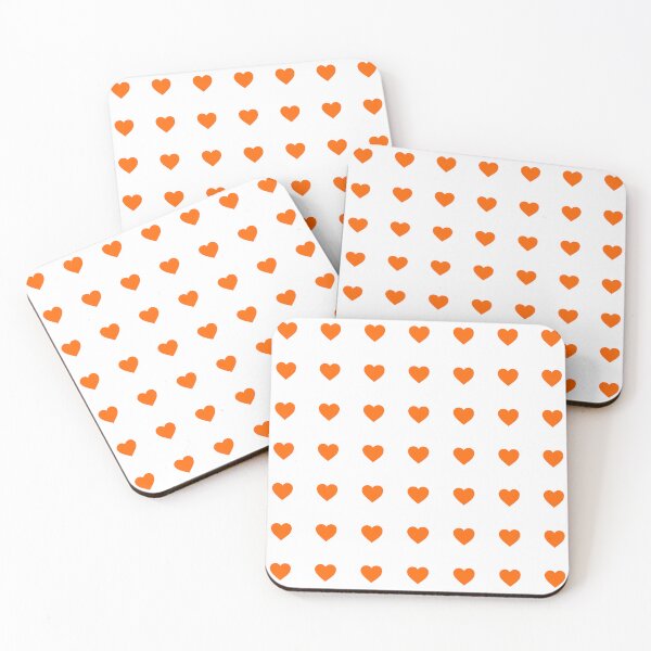 Item preview, Orange - Sweet Candy Hearts designed and sold by WayOutWorks.