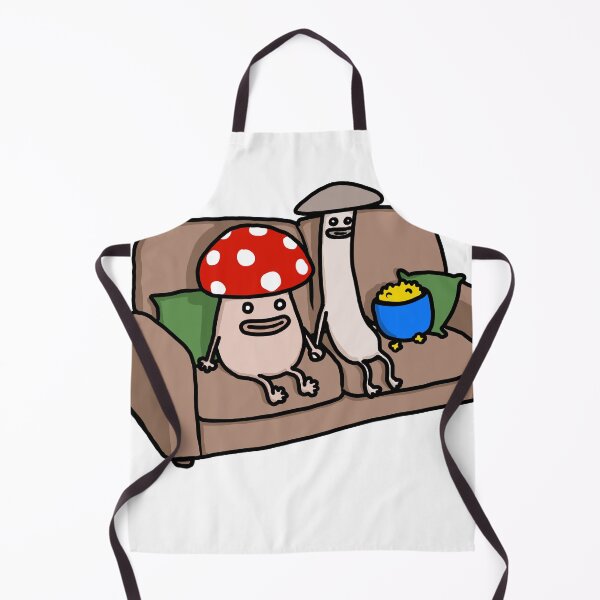 Item preview, Cozy movie night mushrooms designed and sold by squigglypaw.
