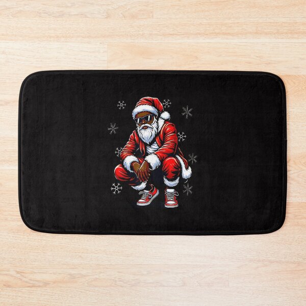 Item preview, African American Christmas Pajama Xmas Afro Santa Claus Pj designed and sold by vernama6manna5.