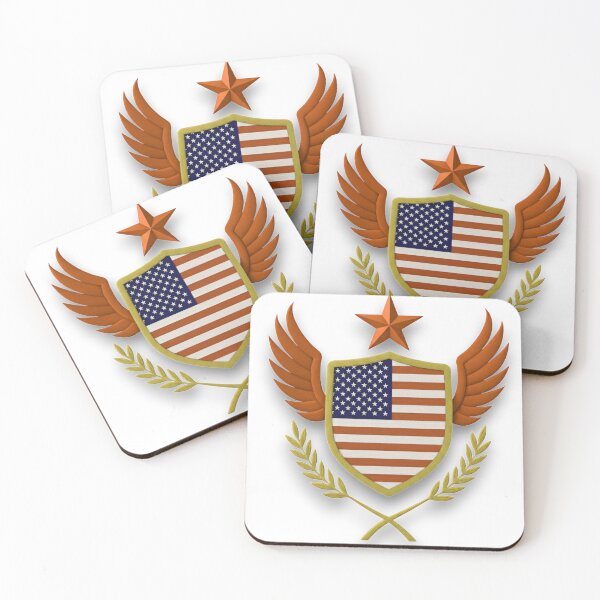 Item preview, USA FLAG WITH WINGS designed and sold by blacK1982White.