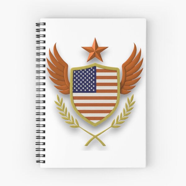 Item preview, USA FLAG WITH WINGS designed and sold by blacK1982White.
