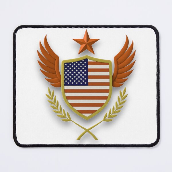 Item preview, USA FLAG WITH WINGS designed and sold by blacK1982White.