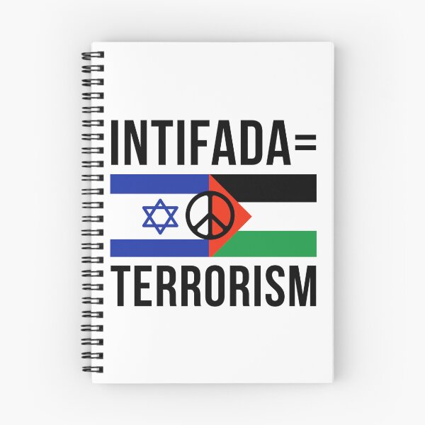 Item preview, Intifada = terrorism  designed and sold by Rachel the Artist .