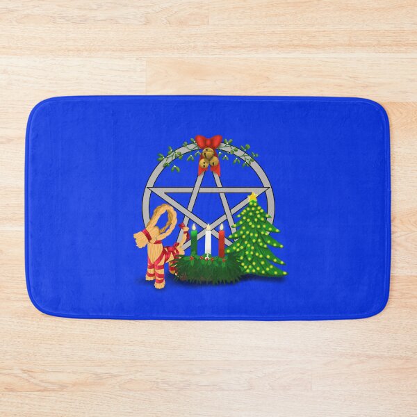 Item preview, Yule Pentacle designed and sold by TheAntisocialUnicorn.