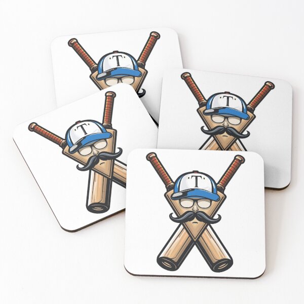 Item preview, TravBall Vintage  Logo Illustration with Crossed Bats designed and sold by Vvmd.