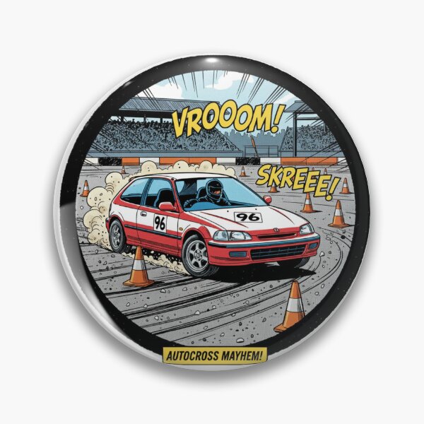 Item preview, Civic AutoCross Mayhem designed and sold by RacerCatBrand.
