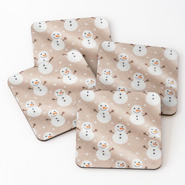 Item preview, Cute Snowmen Pattern designed and sold by SassyArtistry.