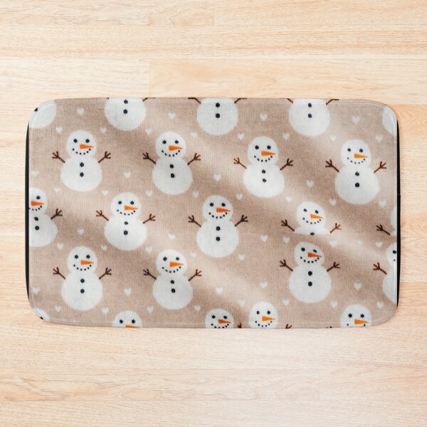 Item preview, Cute Snowmen Pattern designed and sold by SassyArtistry.